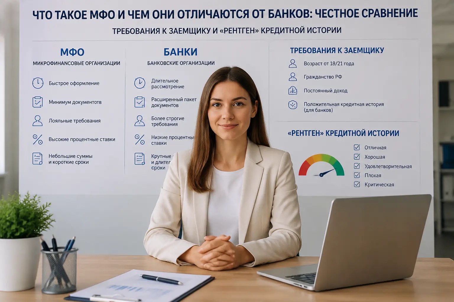 Что такое МФО и чем они отличаются от банков: честное сравнение