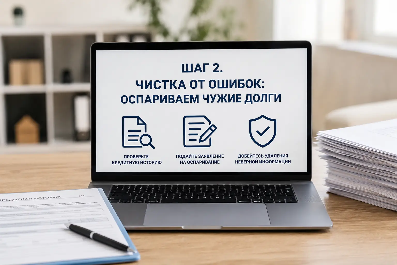 Как исправить кредитную историю самостоятельно: пошаговая стратегия без мошенников Шаг 2. Чистка от ошибок: оспариваем чужие долги