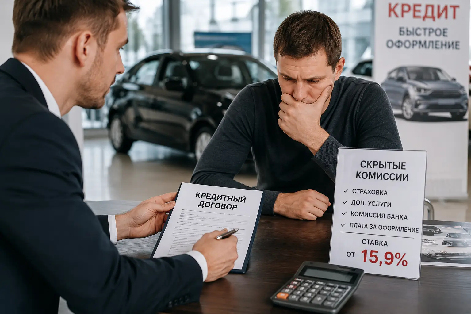 Как выгодно взять кредит на автомобиль: скрытые комиссии, ставки и подводные камни Анатомия процентной ставки: почему в рекламе 4%, а в договоре 18%