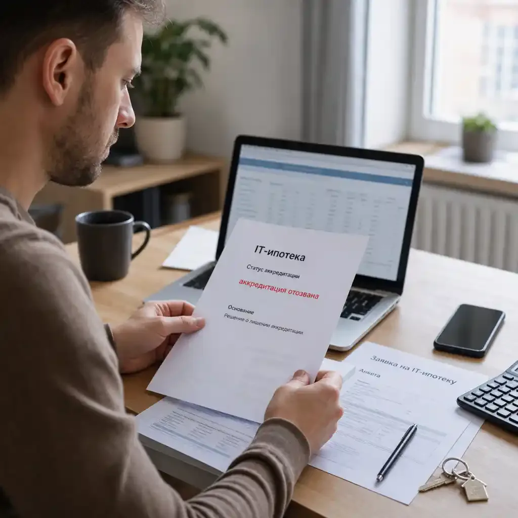 Можно ли взять IT-ипотеку, если компания лишилась аккредитации