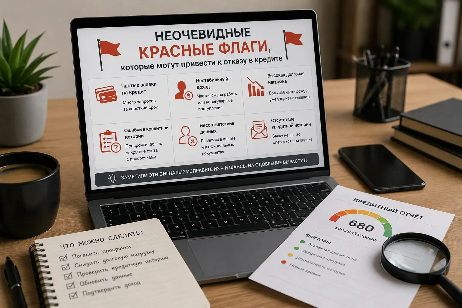 Отказ в кредите: почему банки говорят «нет» и как это быстро исправить Неочевидные красные флаги