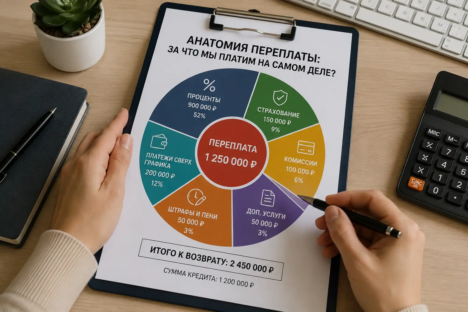Подбор кредита с реальными ставками: как обойти банковские уловки и не переплатить Анатомия переплаты: за что мы платим на самом деле?