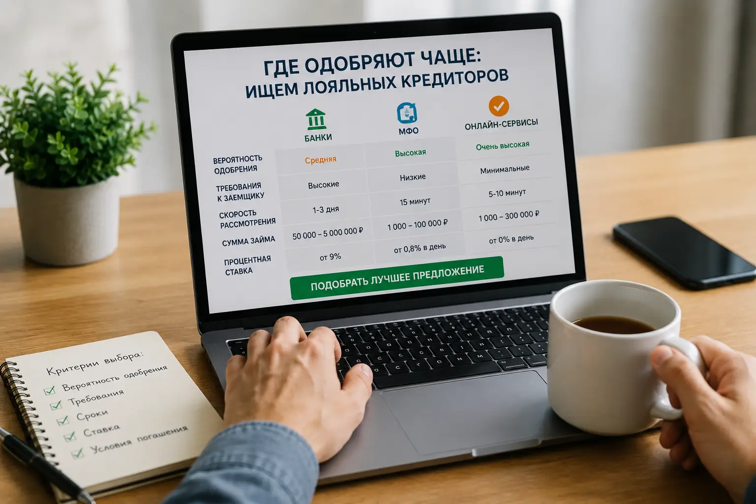 Кредиты и займы с высокой вероятностью одобрения: как получить деньги, если везде отказывают Где одобряют чаще: ищем лояльных кредиторов
