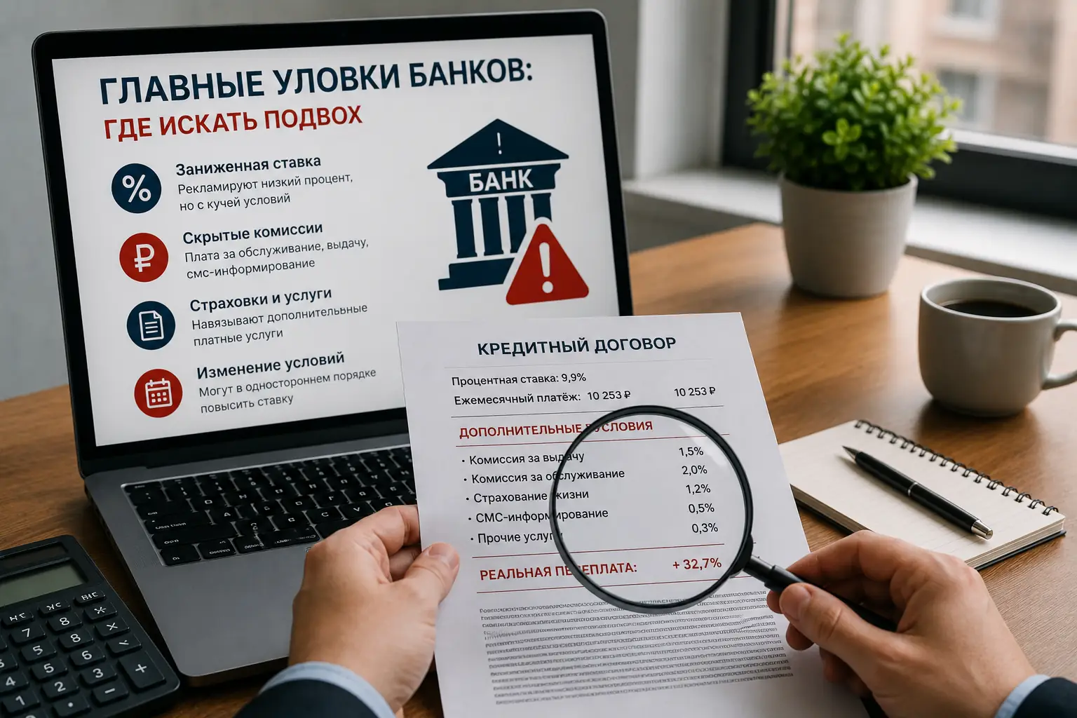 Скрытые комиссии в кредитах: как банки прячут переплату и как её найти Главные уловки банков: где искать подвох