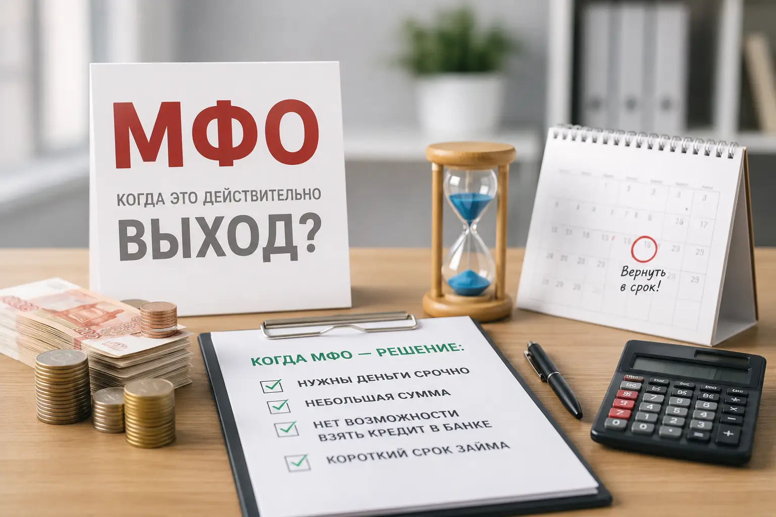 Сравнение банков и МФО: где выгоднее брать кредит Микрофинансовые организации (МФО): когда это действительно выход?