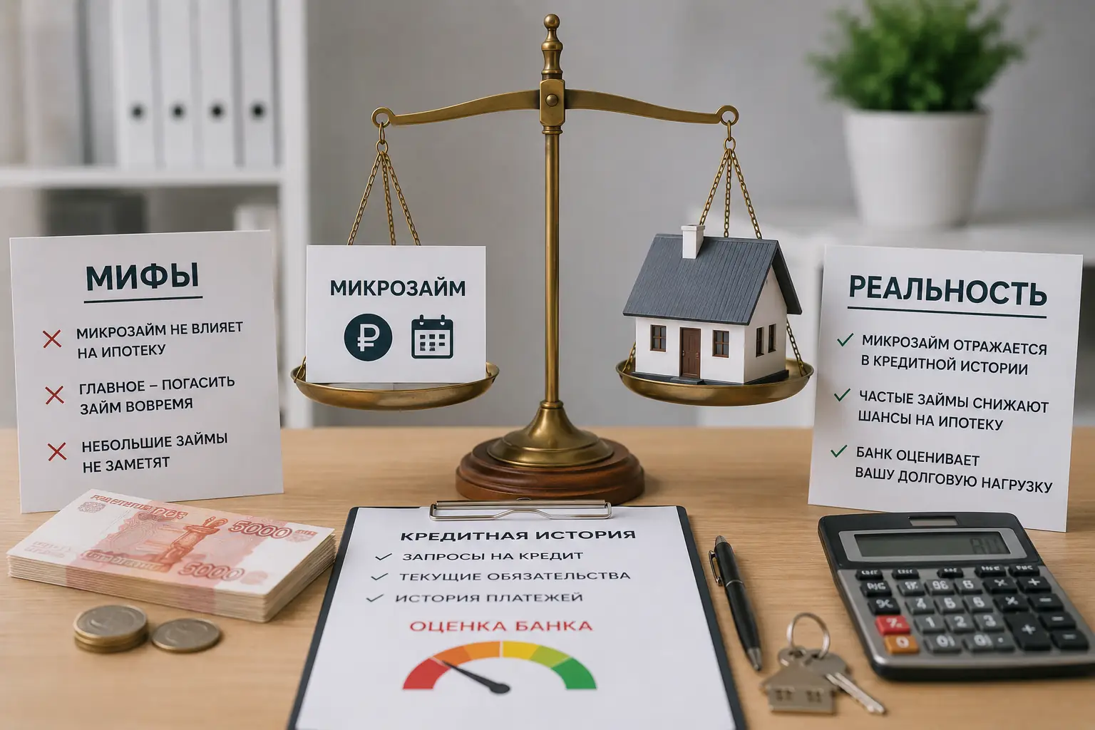 Влияет ли микрозайм на получение ипотеки в будущем: мифы и суровая реальность