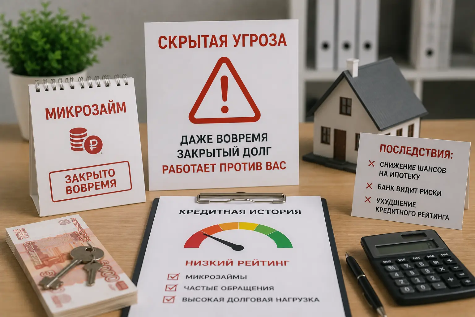 Влияет ли микрозайм на получение ипотеки в будущем: мифы и суровая реальность Скрытая угроза: почему даже вовремя закрытый долг работает против вас